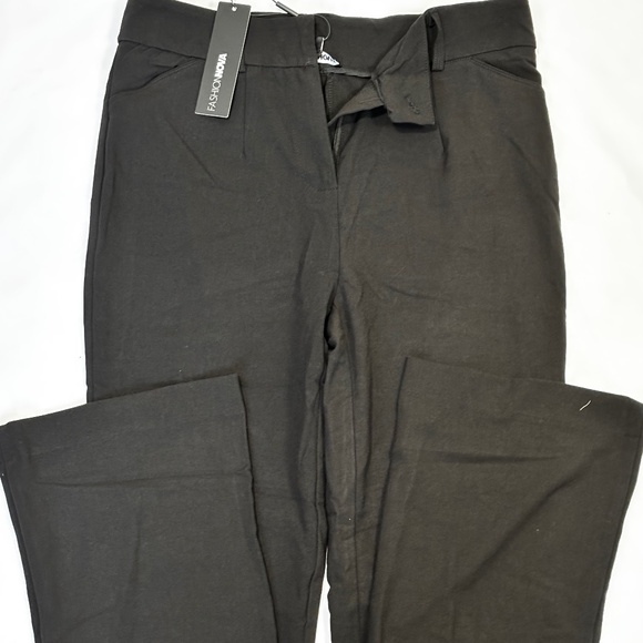 Dressy High Rise Pants - Charcoal - Picture 1 of 2